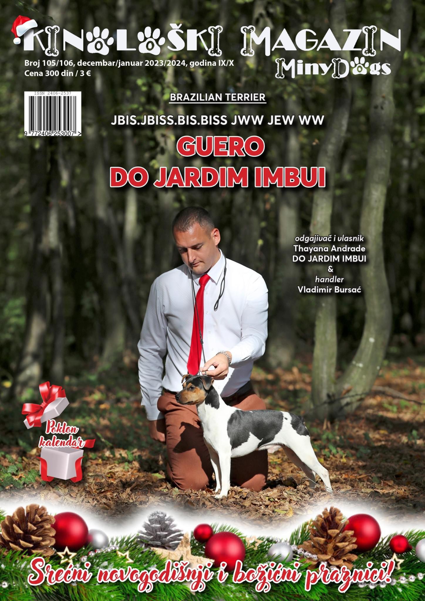 Guero capa de revista na Sérvia